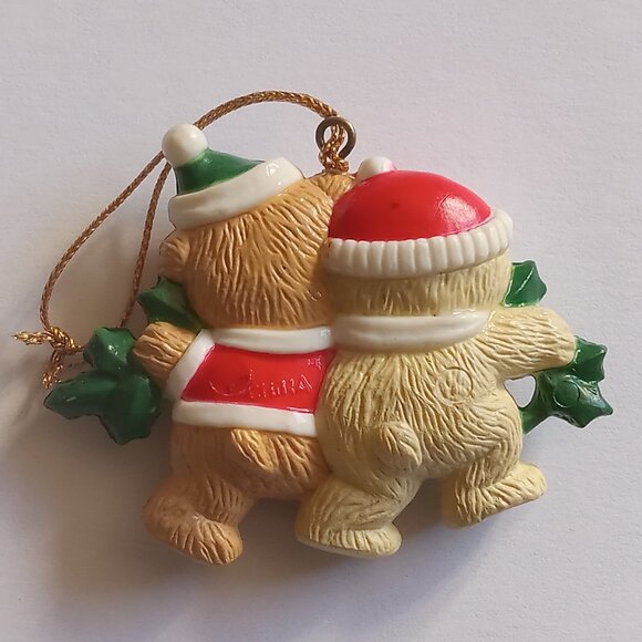 ๐ฏ 10 for $10 / Vintage Cute Bears Christmas Tree Ornament - Picture 2 of 7
